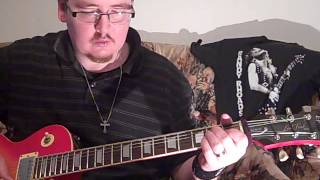 me showing you HOW TO PLAY &#39;JOURNEY OF 1000 YEARS&#39; by KISS on GUITAR