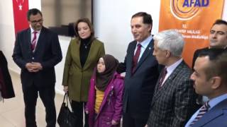 Suriyeli Çocuk Ombudsmana Şiir Okudu
