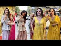 When Surabhi Jyoti Monalisa At At 14th Anniversary Of Rashmi Aarya Passion For Fashion Brand Aarya