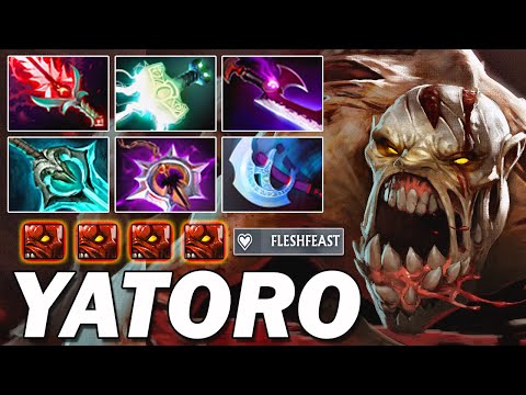 Yatoro - Lifestealer Monster Carry Gameplay | 7.38 Dota 2 IMMORTAL RANK!