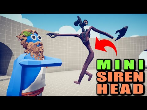 MINI SIREN HEAD vs EVERY FACTION 1v1 - Totally Accurate Battle Simulator TABS
