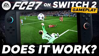 EA FC 27 on Nintendo Switch 2 - 10 minutes of EXCLUSIVE gameplay (Docked Mode)