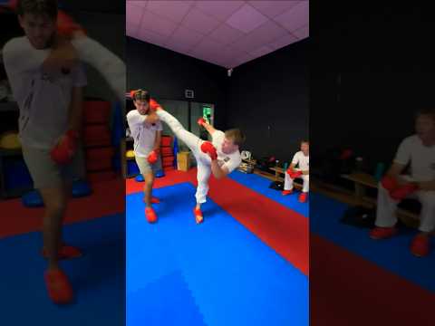 Train hard. Fight smart. 🥋🔥 #shorts #shortvideo #kombatlife #martialarts #wkfkarate #kumite #sports