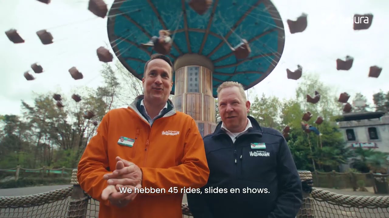 video afspelen: Avonturenpark Hellendoorn: voorziet gasten van plezier en het park zelf van energie