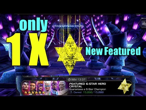 Only 1 New Featured 6 Star Crystal Opening MCOC November 2022