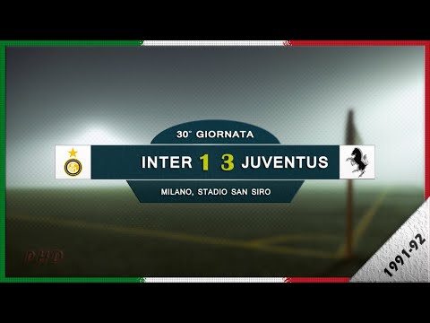 Serie A 1991-92, g30, Inter - Juventus