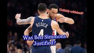 We may have been too harsh on Ben Simmons...