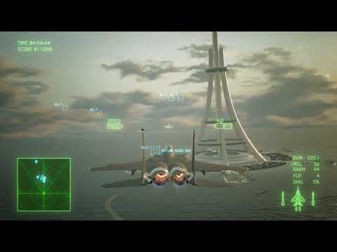 Ace Combat 7 Mission 4(F-15E Emmeria Air Force) Operation Lighthouse Keeper