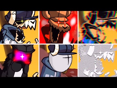 Friday Night Funkin' - Genocide but everytime it's Tabi turn a Different Skin Mod is used