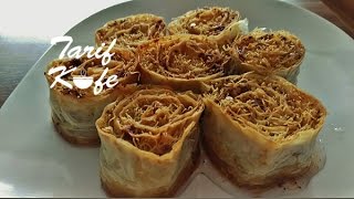 Baklavalık Yufkayla Kadayıf Sarma