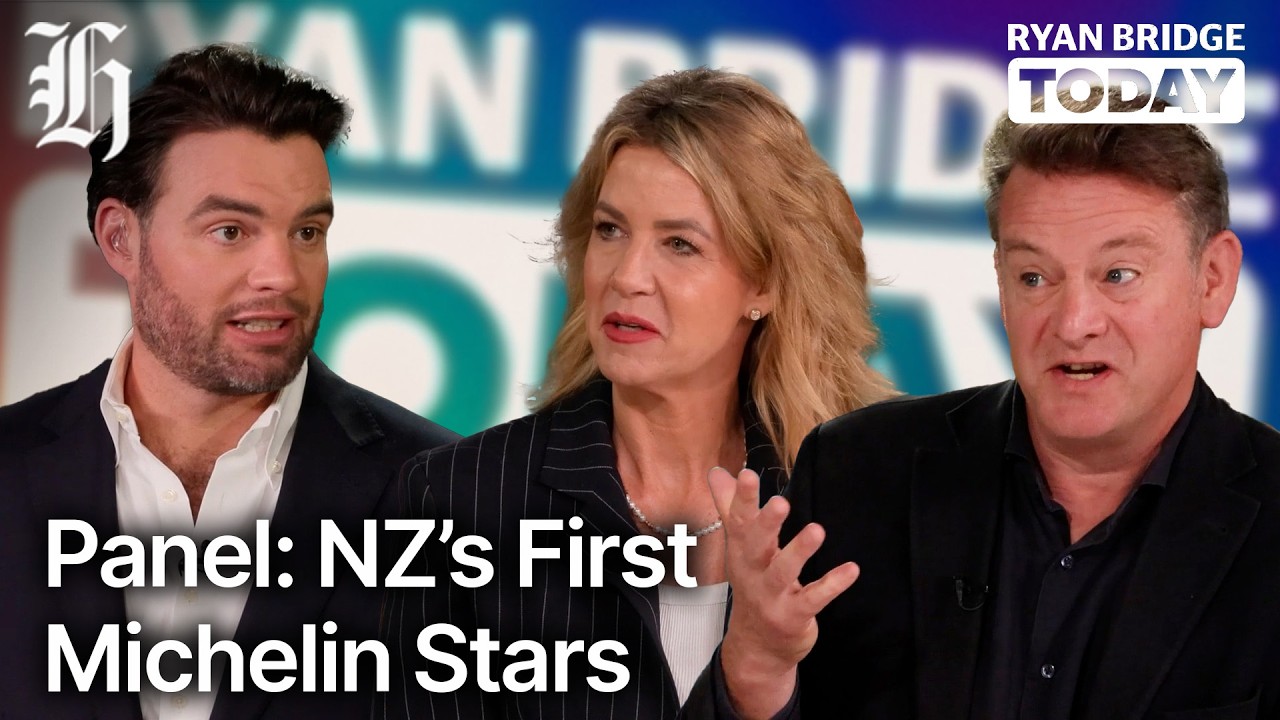 'Very glad I didn't pay the bill' - Michelin stars arrive in NZ | Ryan Bridge TODAY
