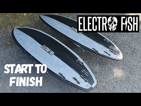 Building The Ultimate 2 Surfboard Quiver Pair Start to Finish. Shape - Glass - Fin - Sand Shortboard