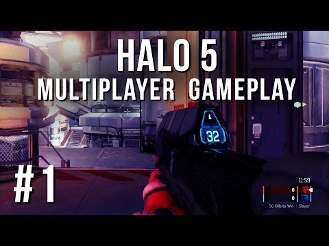 HALO 5 Guardians Multiplayer Gameplay - Walkthrough Part 1 - Beta - I'M IN LOVE