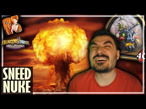 SNEED NUKE! I DID IT AGAIN! - Hearthstone Battlegrounds