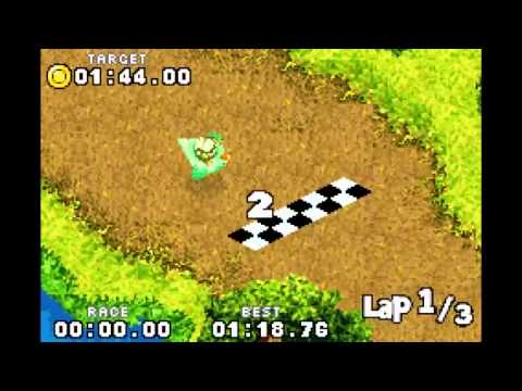 shrek smash n crash racing gba download