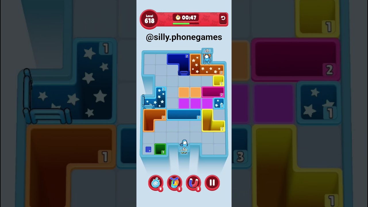 Drop Away Level 618 Walkthrough Solution