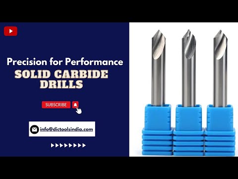 Solid Carbide Drills: Precision for Performance. | DIC