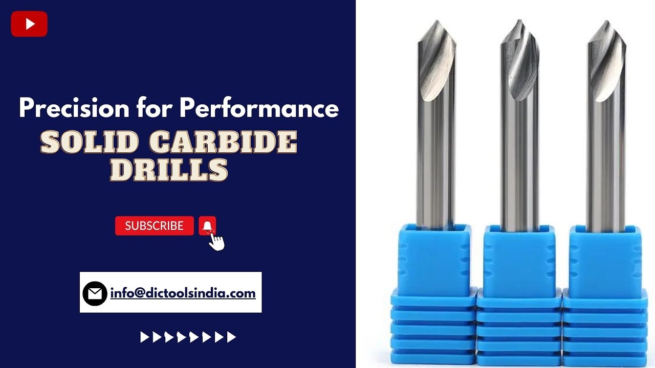 Solid Carbide Drills: Precision for Performance. | DIC