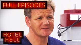 FULL EPISODES: Gordon Ramsay vs. Failing Hotels: Can He Save Them All? | Hotel Hell | Gordon Ramsay MQDEFAULT Thumbnail