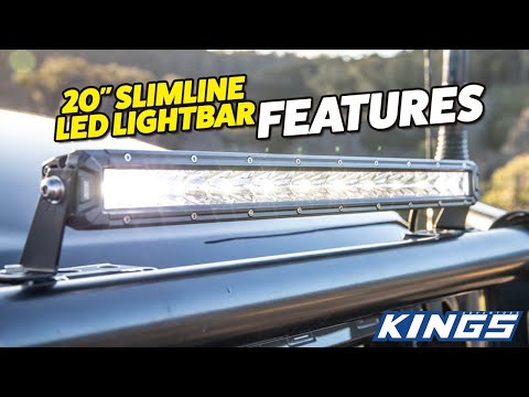 Adventure Kings 20" Slimline LED Lightbar FEATURES