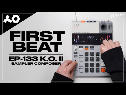EP-133 K.O. II Sampler Composer | First Beat Tutorial | teenage engineering