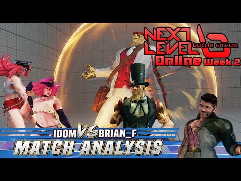 SFV CE Match Analysis: NLBC Online Week 2 WINNERS FINAL - Idom vs. Brian_F
