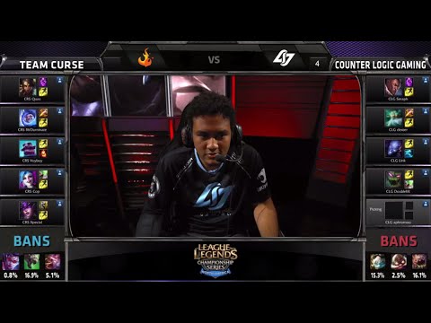 Curse vs CLG Game 2 | Quarter Finals NA LCS Summer 2014 Playoffs | CRS vs CLG G2 S4 Worlds Regionals