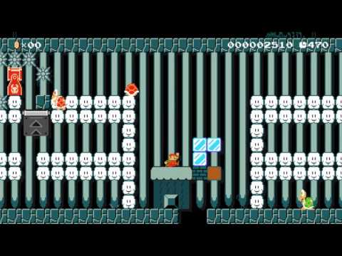 Super Mario Maker - Mario's Prison Break (Expert) 60fps