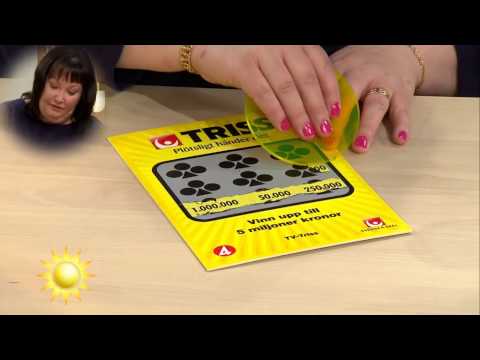 Triss: Nina från Jonusuandu skrapar - Nyhetsmorgon (TV4)