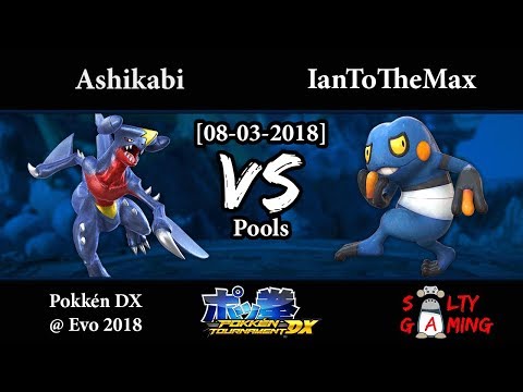 [2018-08-03] Pokkén - Ashikabi (Garchomp) vs IanToTheMax (Croagunk) Pools