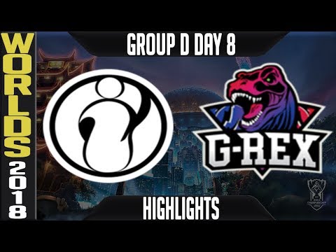 GRX vs IG Highlights | Worlds 2018 Group D Day 8 | G-REX(LMS) vs Invictus Gaming(LPL)