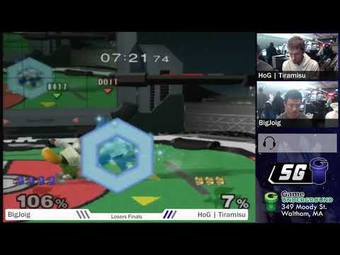 SG 19.10 SSBM - BigJoig (Falco) vs. HoG | Tiramisu (Fox) - Melee LF