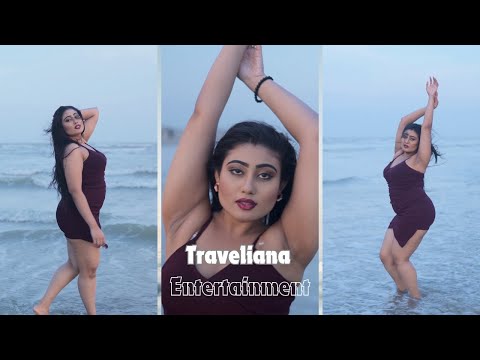 Soumi Saha in Beach Shoot