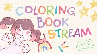 coloring with hime baby! 🖍️🌻