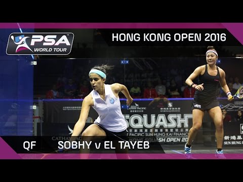 Squash: Hong Kong Open 2016 - Sobhy v El Tayeb - QF Highlights