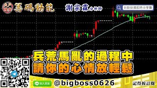 【大戶羅盤籌碼動能】 #謝宗霖0710，兵荒馬亂的過程中 請你的心情放輕鬆 (圖)