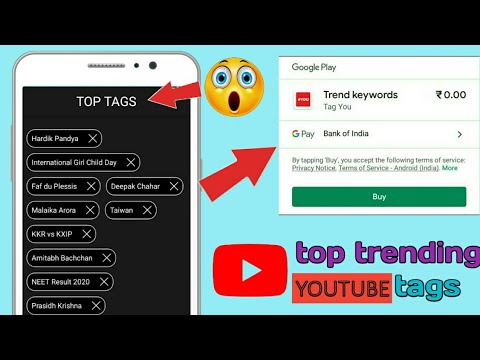 How to Get Top Tags Of Today | Trending Tags of Youtube | Get Free Trending Tags | Tag you