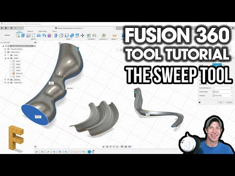 Getting Started with the SWEEP TOOL in Autodesk Fusion 360