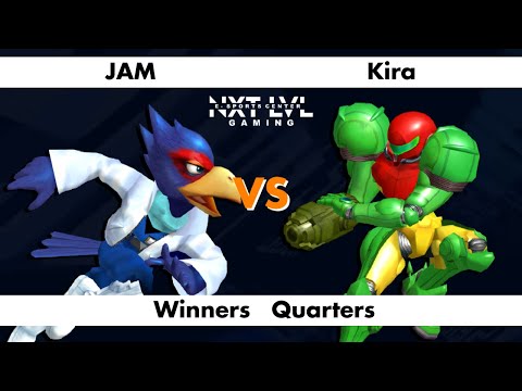 NXT LVL Gaming 8 - Winners Quarters - JAM (Falco) vs Kira (Samus) - SSBM Smash Melee
