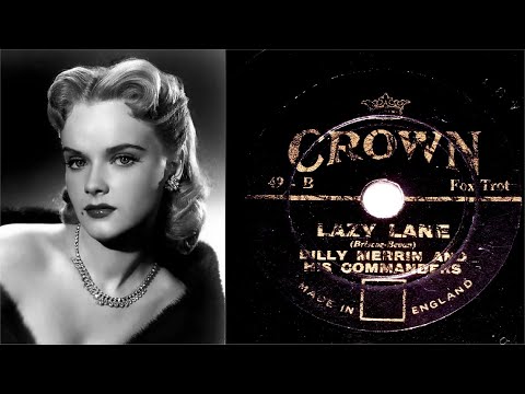 78 RPM – Billy Merrin & His Commanders – Lazy Lane (1935)