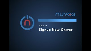 How to Sign Up a New Owner in NUVEQ Cloud Management Portal | Easy Step-by-Step Guide