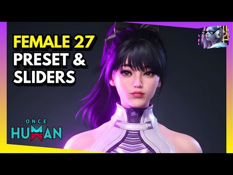 Eve from Stellar Blade… in Once Human?! | Asian Female Character Creation, Customization + Sliders