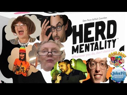 Mrs Barbara Nice and friends play Herd Mentality on Board Game Smackdown