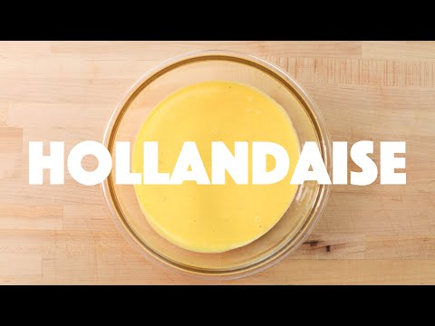How to Make Hollandaise [from scratch] BY HAND