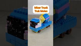 Download lagu mixer truck cement mixer truck #shortsfeed #shorts #buildingblocks #truck #oyyantv #legoblocks #c... mp3