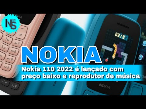Nokia 110 2022 | Novo Celular Básico com bateria de Longa duração e Design Nostálgico.