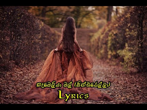 Kameliya Mal (Cinderella) | කැමෙලියා මල් (සින්ඩරෙල්ලා) | Cover song | Lyrics