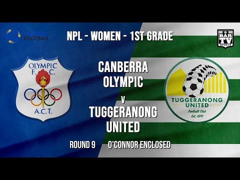 NPL Women - 1st Grade - Capital Football  - ROUND 9 - Canberra Olympic FC vs Tuggeranong United FC