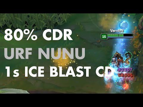 URF Nunu - 1s Ice Blast CD!