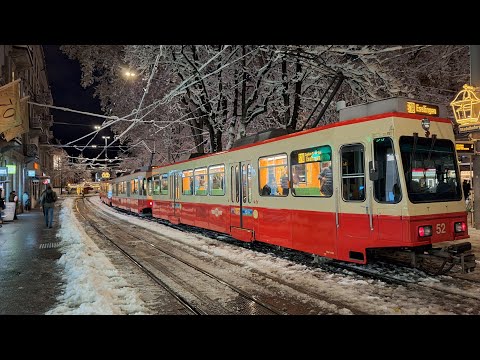 Usfahrt vo de S18 nach Esslingen in ZH Stadelhofen